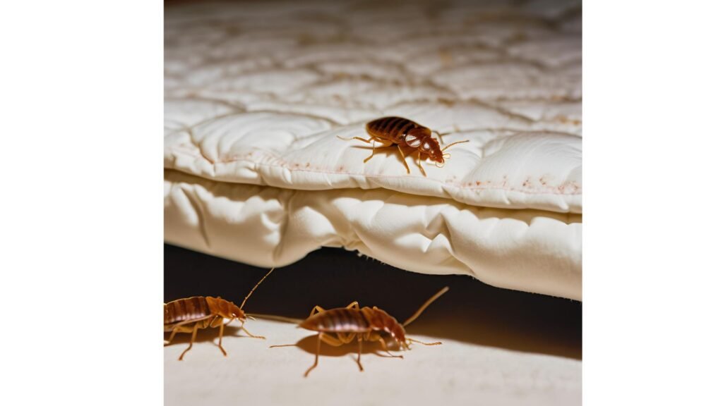 punaises de lit sous le matelas